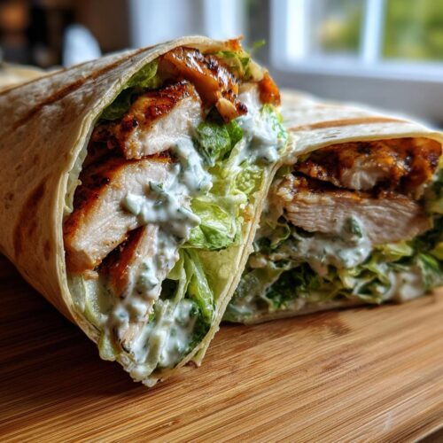 Grilled Chicken Caesar Wraps