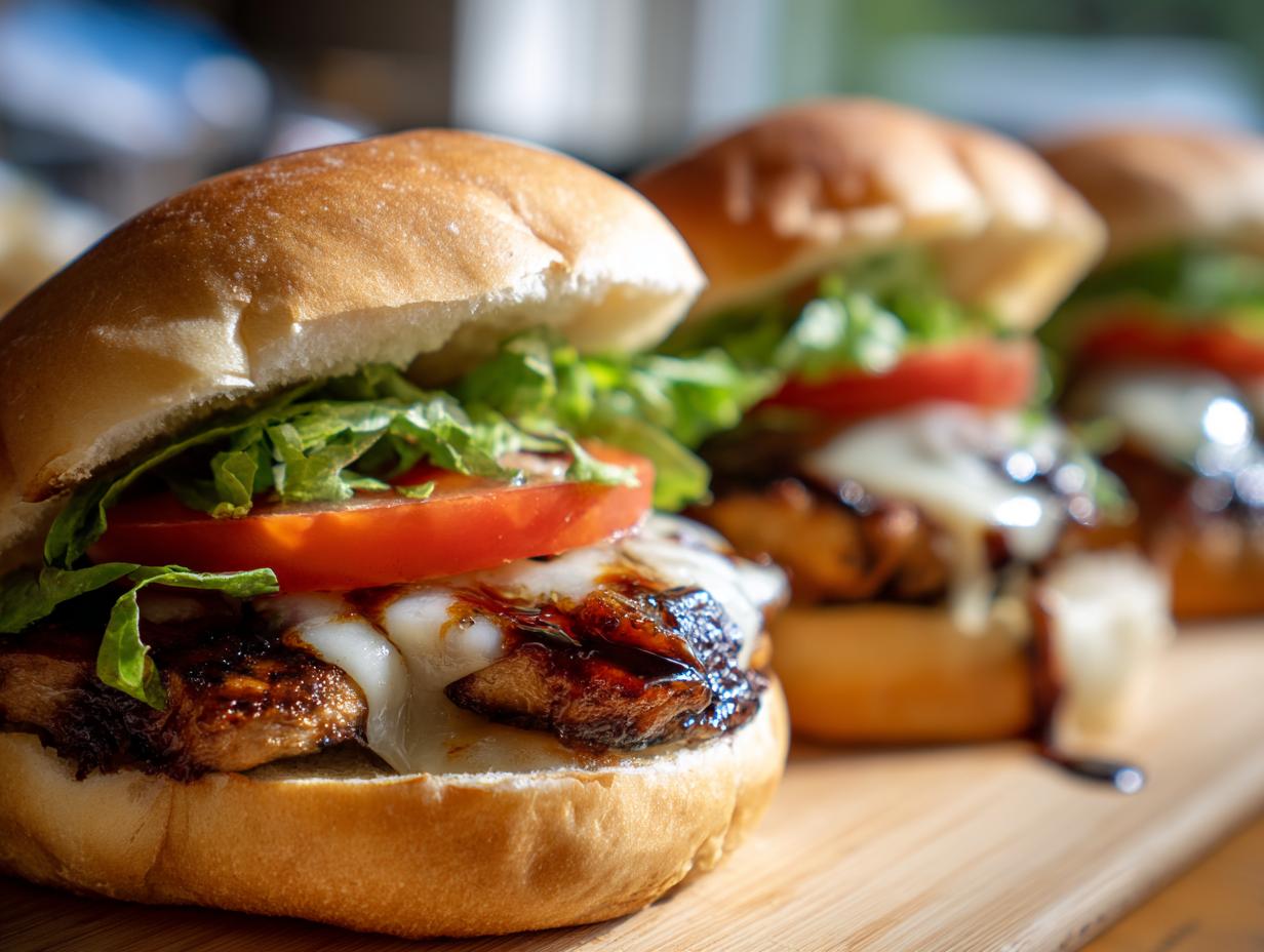 Grilled Portobello Burgers