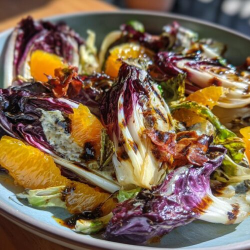 Grilled Radicchio and Orange Salad