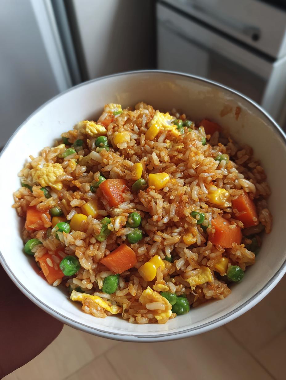 Healthy Indonesian Nasi Goreng - detail 1