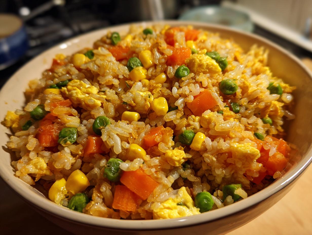 Healthy Indonesian Nasi Goreng