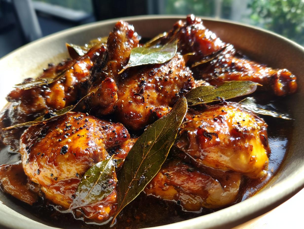 Instant Pot Chicken Adobo (25 min)