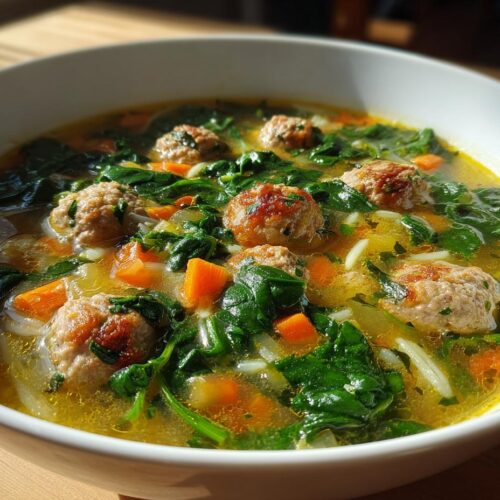 Italian Wedding Soup (Turkey Version)