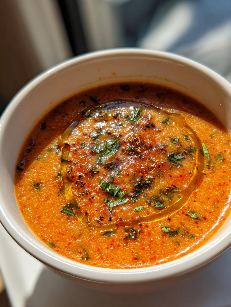 Lebanese Lentil Soup - detail 1