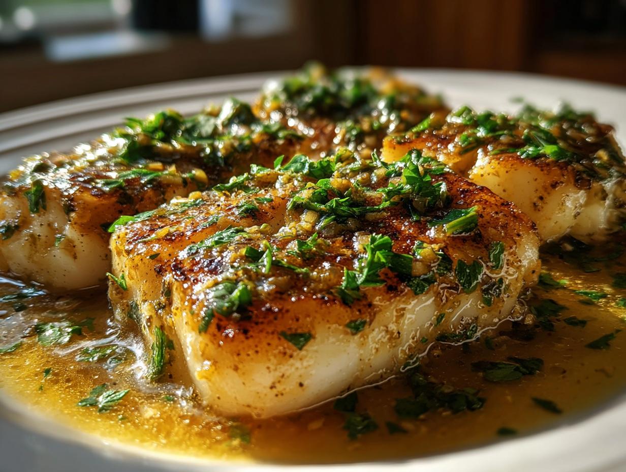 Lemon Butter Cod (15 min)