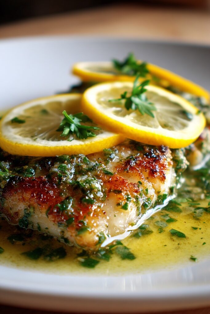 Lemon Herb Butter Cod
