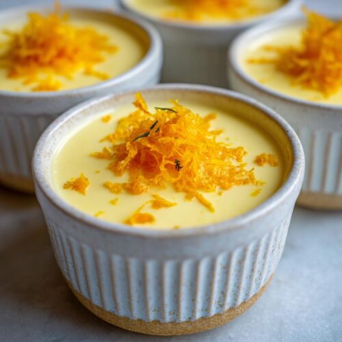 Lemon Posset (British Dessert)