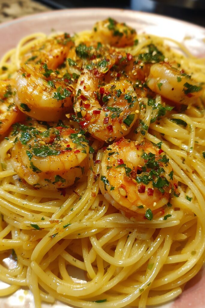 Shrimp Scampi Pasta