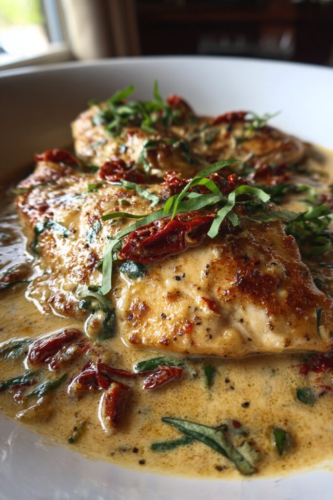 Marry Me Chicken with Sun-Dried Tomato