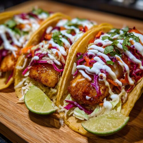 Pan-Fried Fish Tacos (20 min)