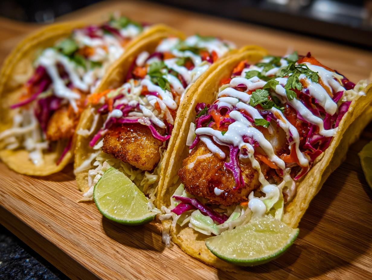 Pan-Fried Fish Tacos (20 min)