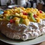 Pavlova with Tropical Fruit