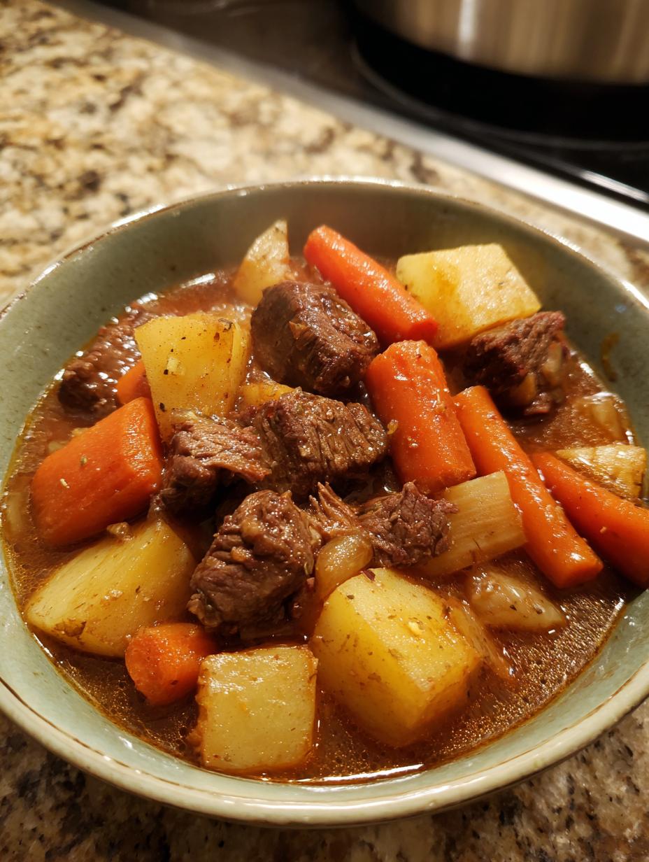 Pressure Cooker Beef Stew (30 min) - detail 1