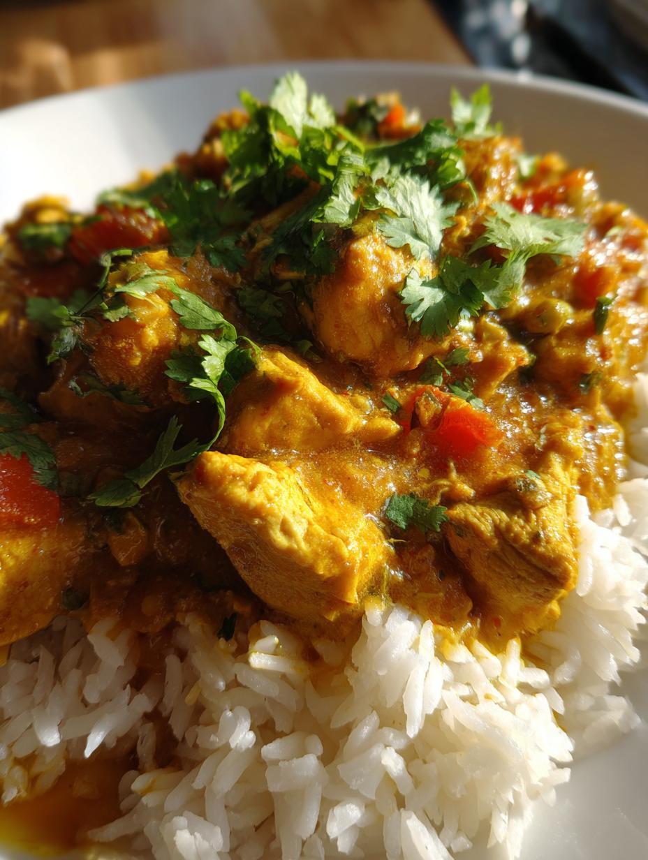 Pressure Cooker Chicken Curry (20 min) - detail 1