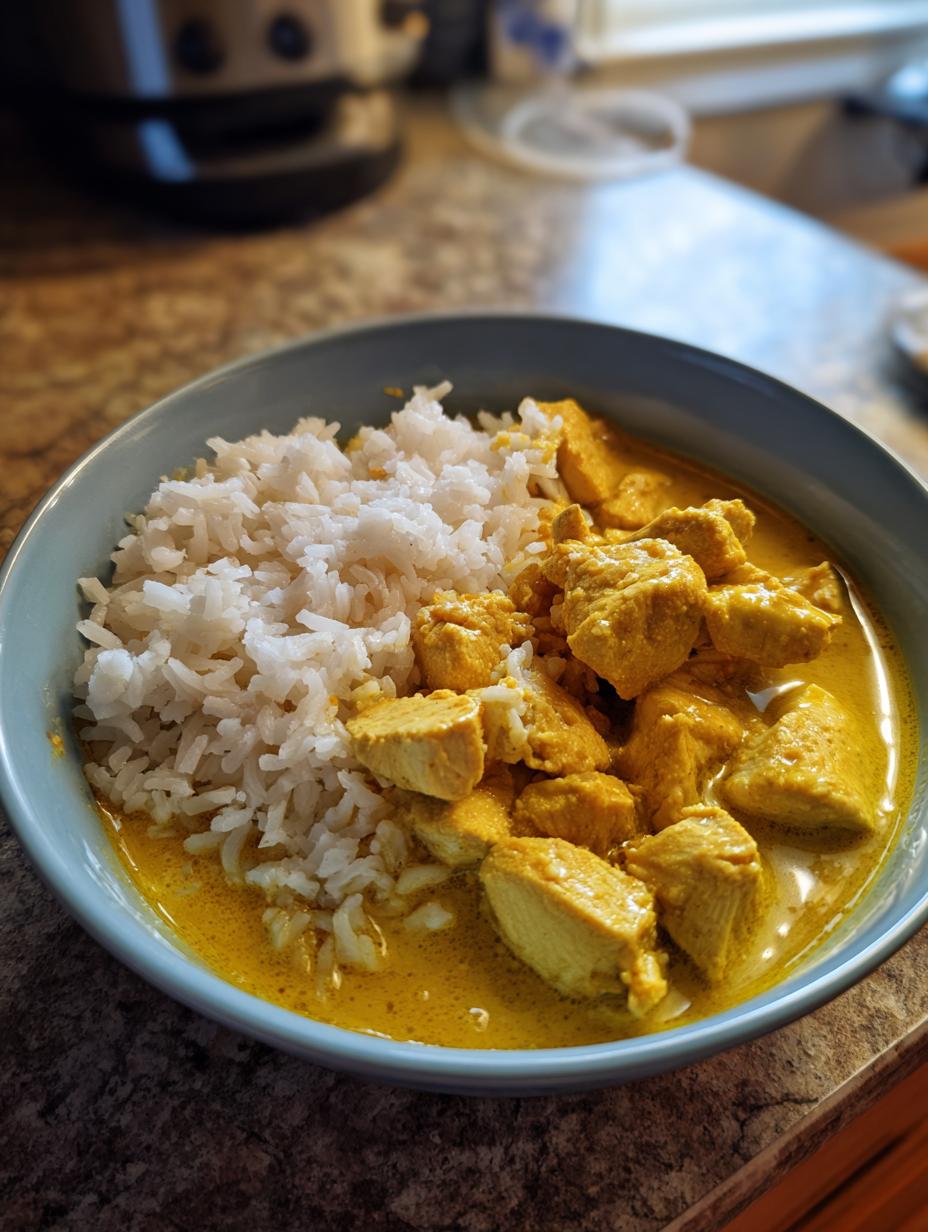 Quick Chicken Curry (20 min) - detail 1