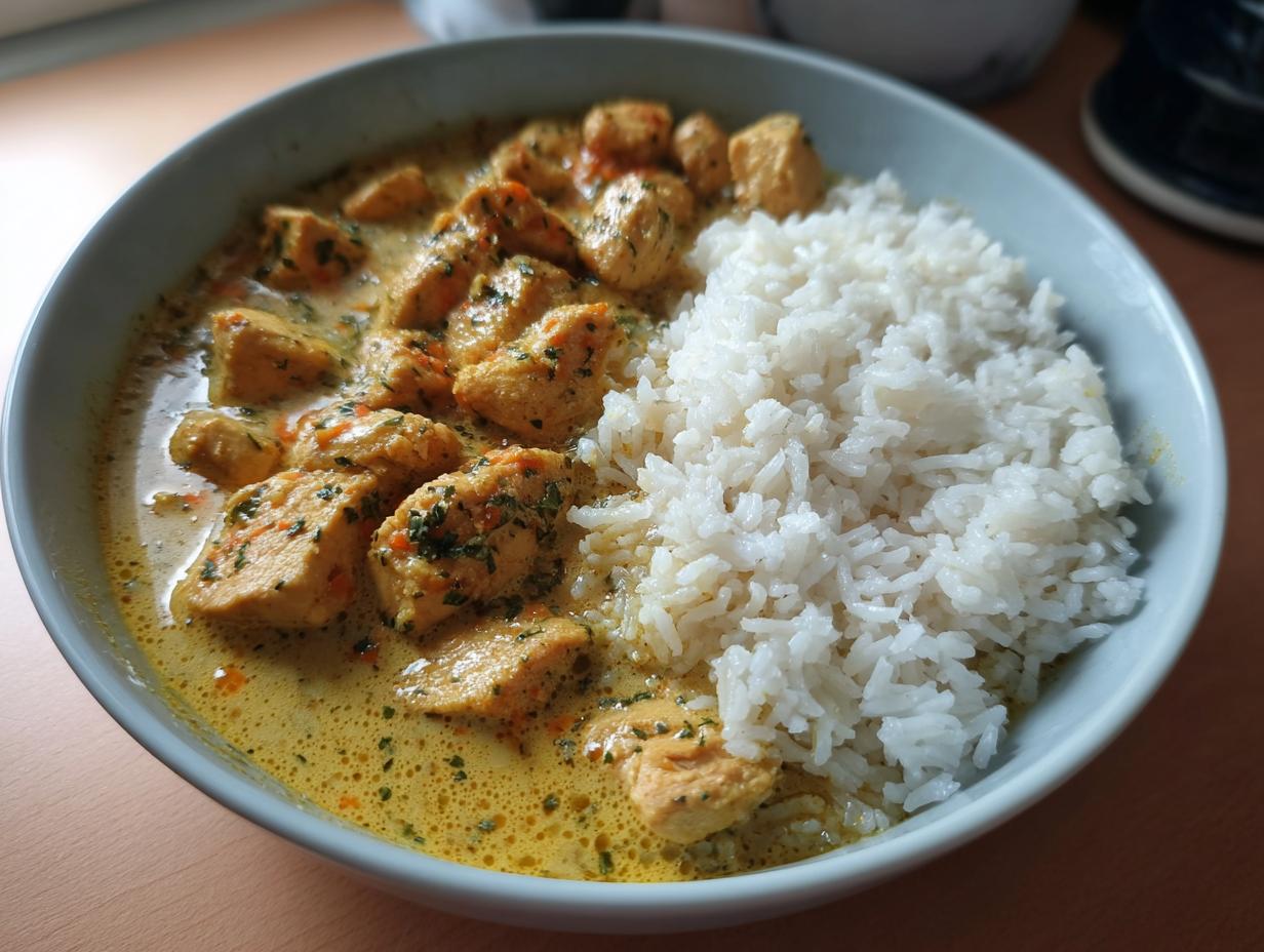 Quick Chicken Curry (20 min)