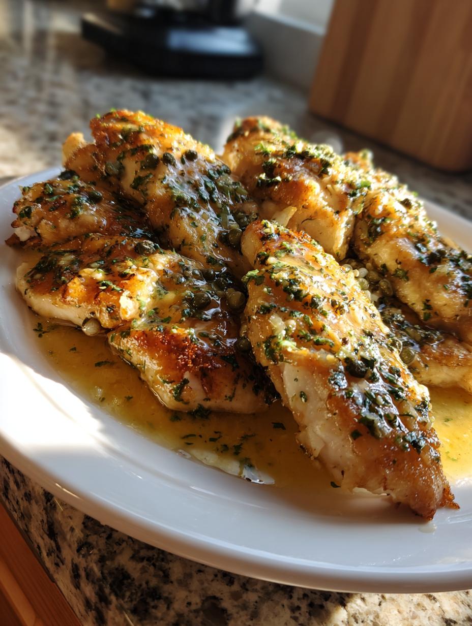 Quick Chicken Piccata (10 min) - detail 1