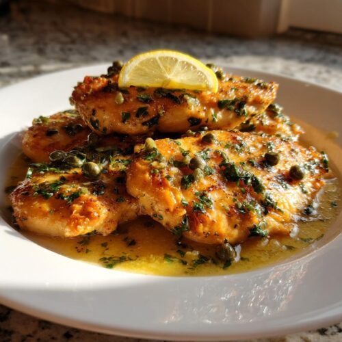 Quick Chicken Piccata (10 min)