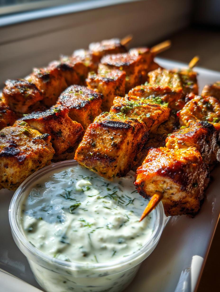 Quick Chicken Souvlaki (15 min) - detail 1