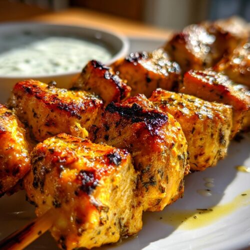 Quick Chicken Souvlaki (15 min)
