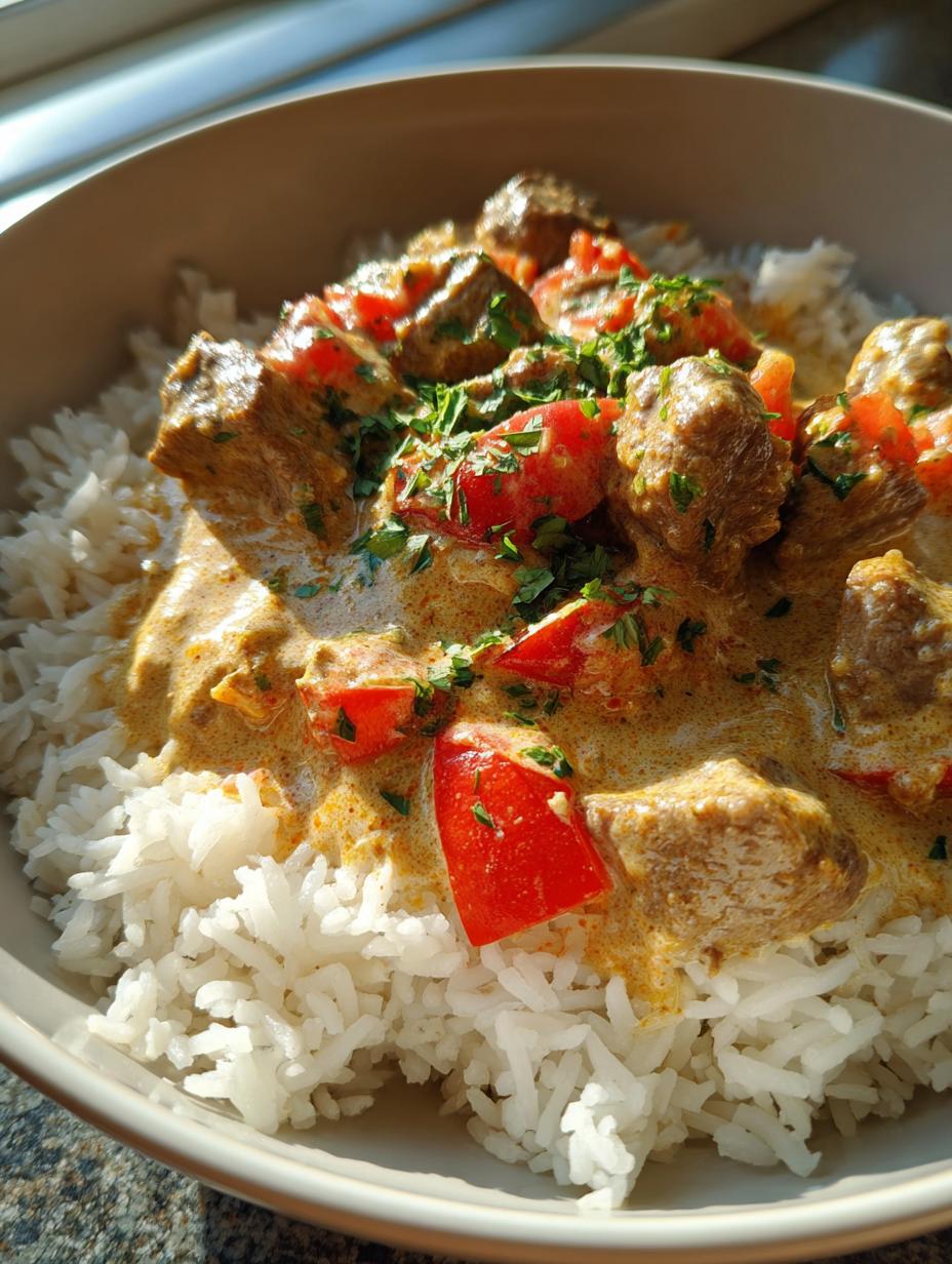 Quick Lamb Curry (30 min) - detail 1