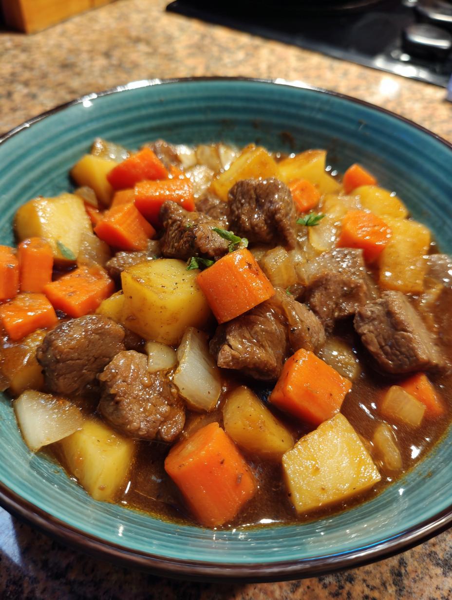 Quick Pot Lamb Stew (30 min) - detail 1