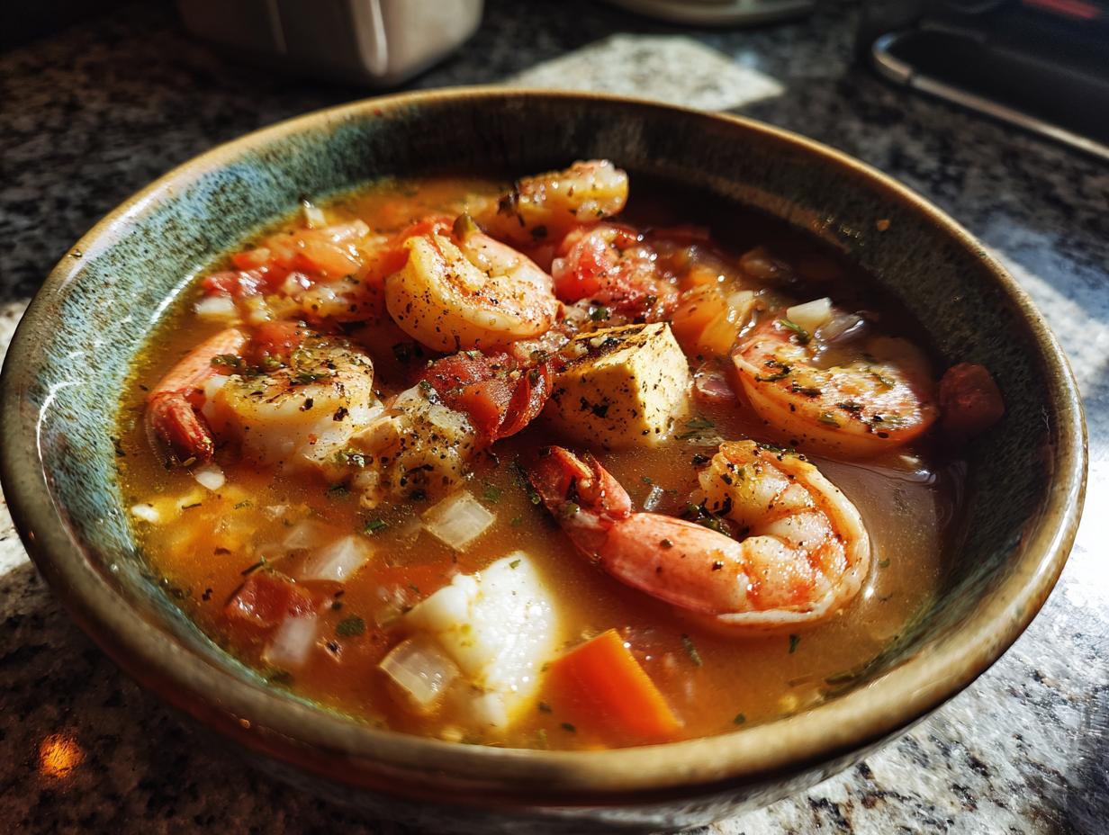 Quick Seafood Stew (30 min)