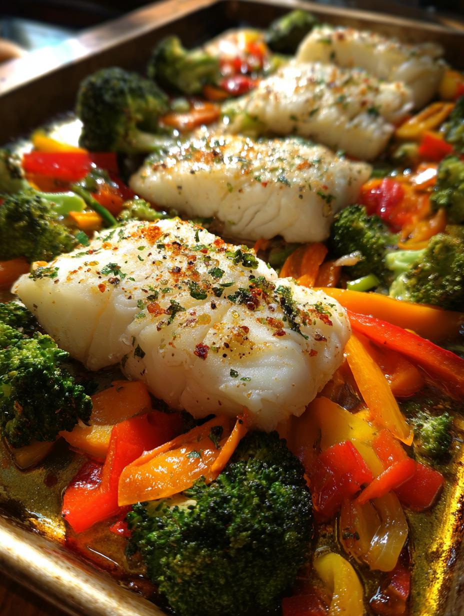 Sheet Pan Fish and Veggies (20 min) - detail 1