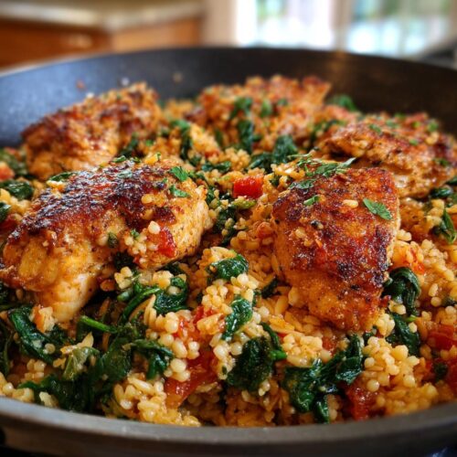 Skillet Chicken and Orzo (30 min)