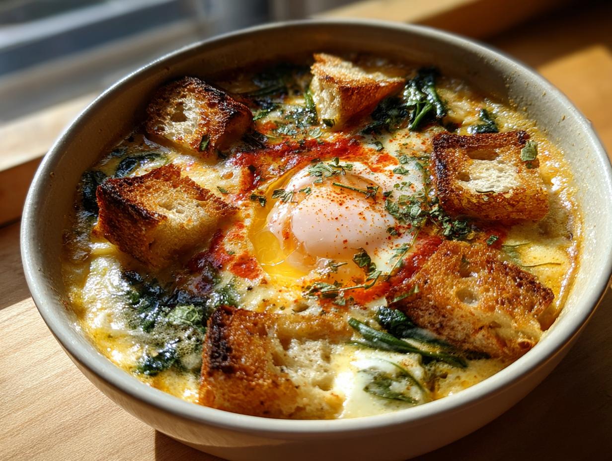 Spanish Garlic Soup (Sopa de Ajo)