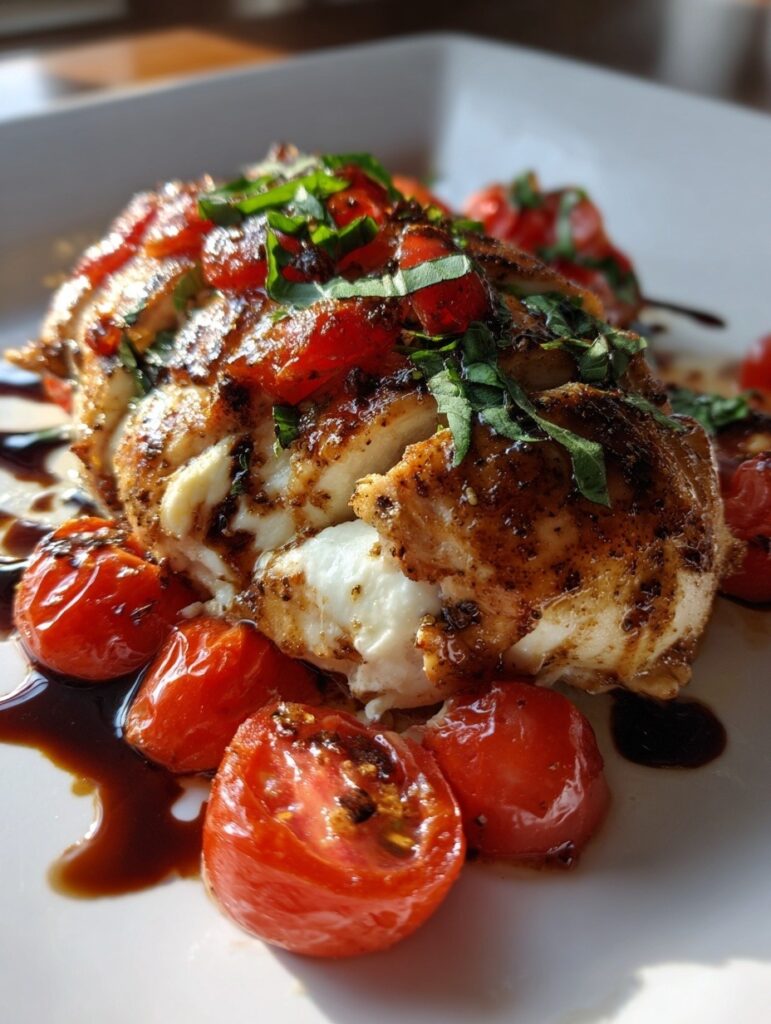 Stuffed Chicken Breast Caprese