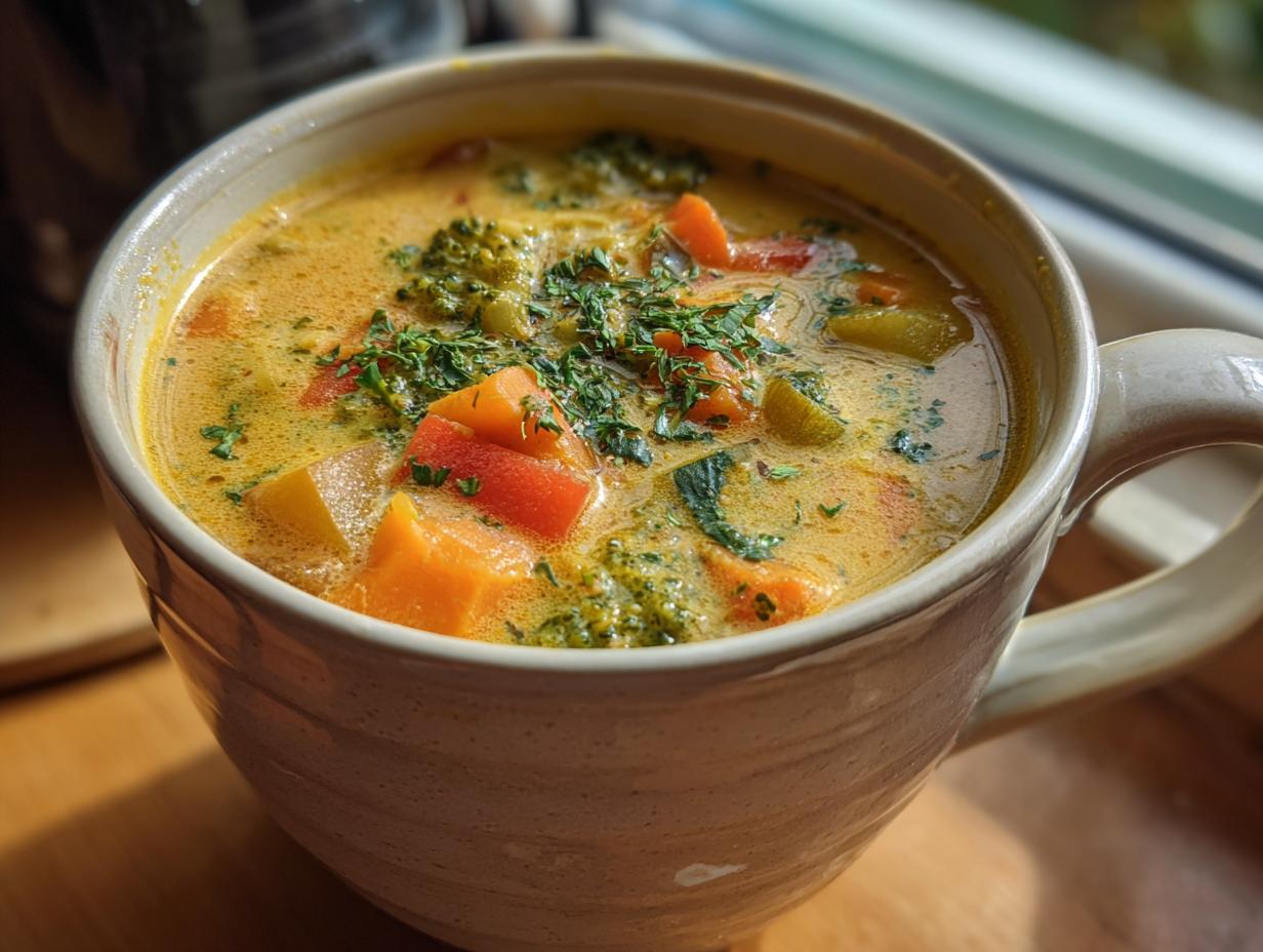 Thai Coconut Vegetable Soup