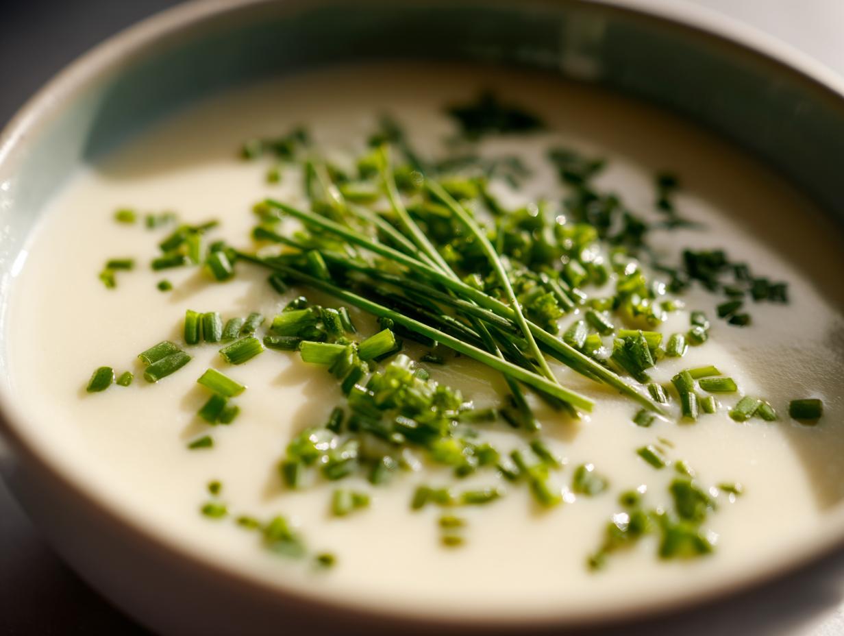 Vichyssoise (Cold Leek Soup)