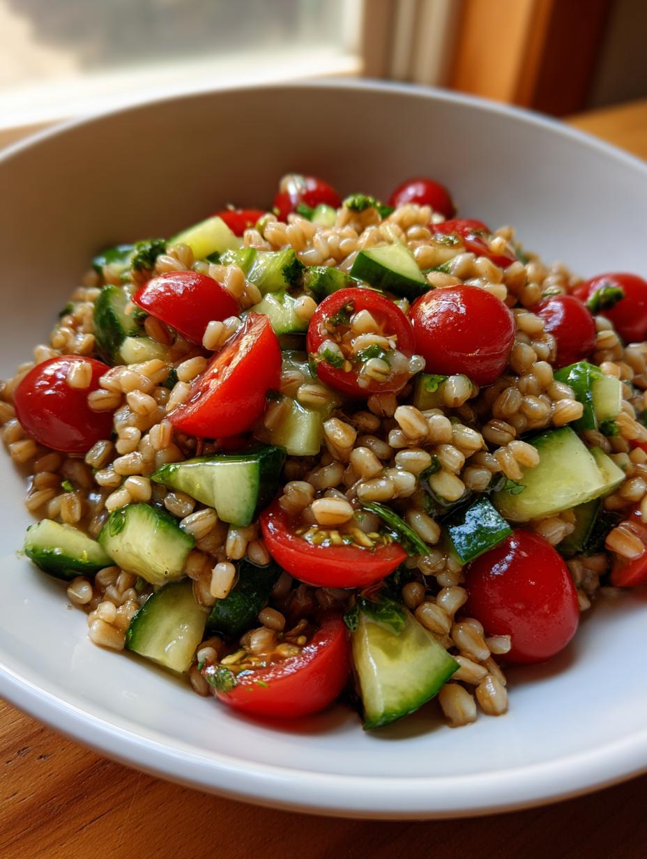 Wheat Berry Summer Salad - detail 1