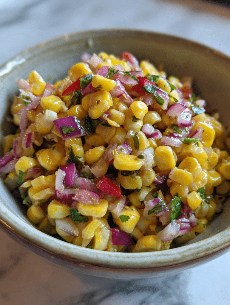 Summer Corn Salad – Fresh Sweet Corn Perfection!