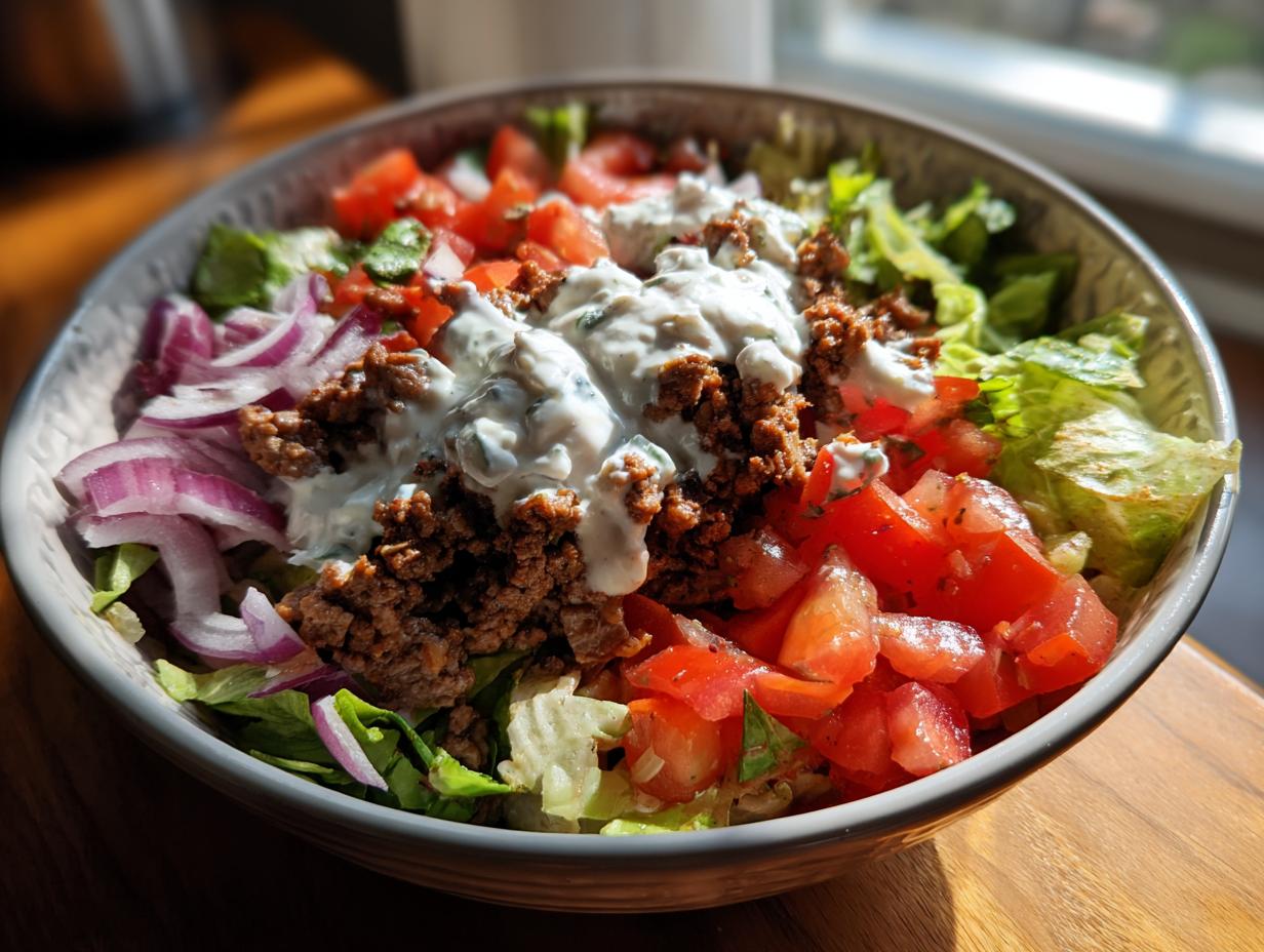 30-Minute Lamb Gyro Bowls