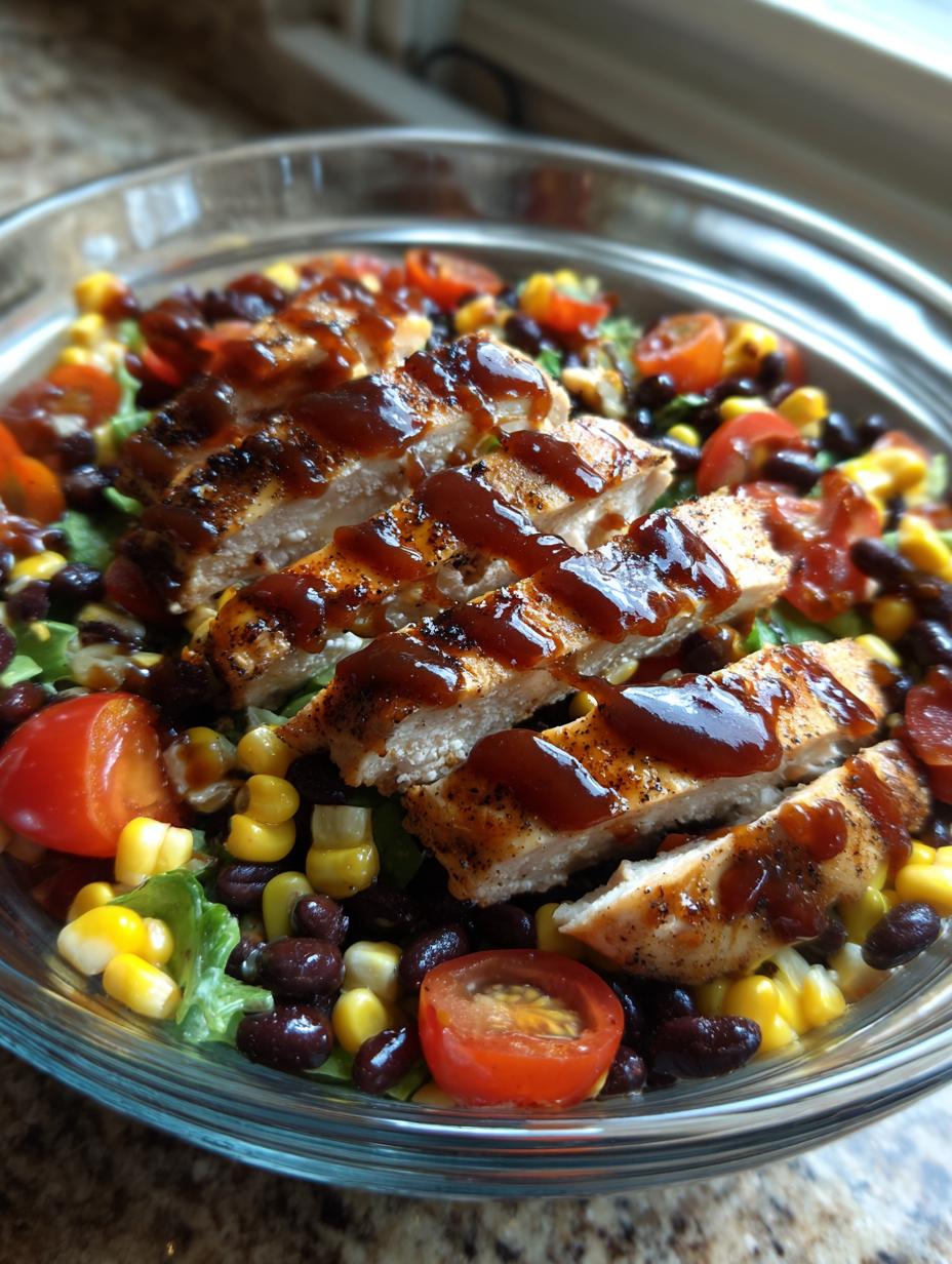 BBQ Chicken and Bean Salad - detail 1