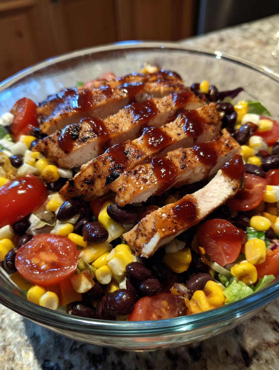 BBQ Chicken and Bean Salad - detail 2