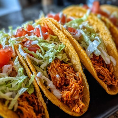 BBQ Ranch Chicken Tacos Recipe