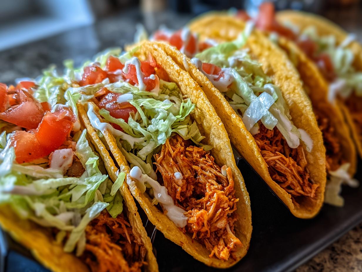 BBQ Ranch Chicken Tacos Recipe
