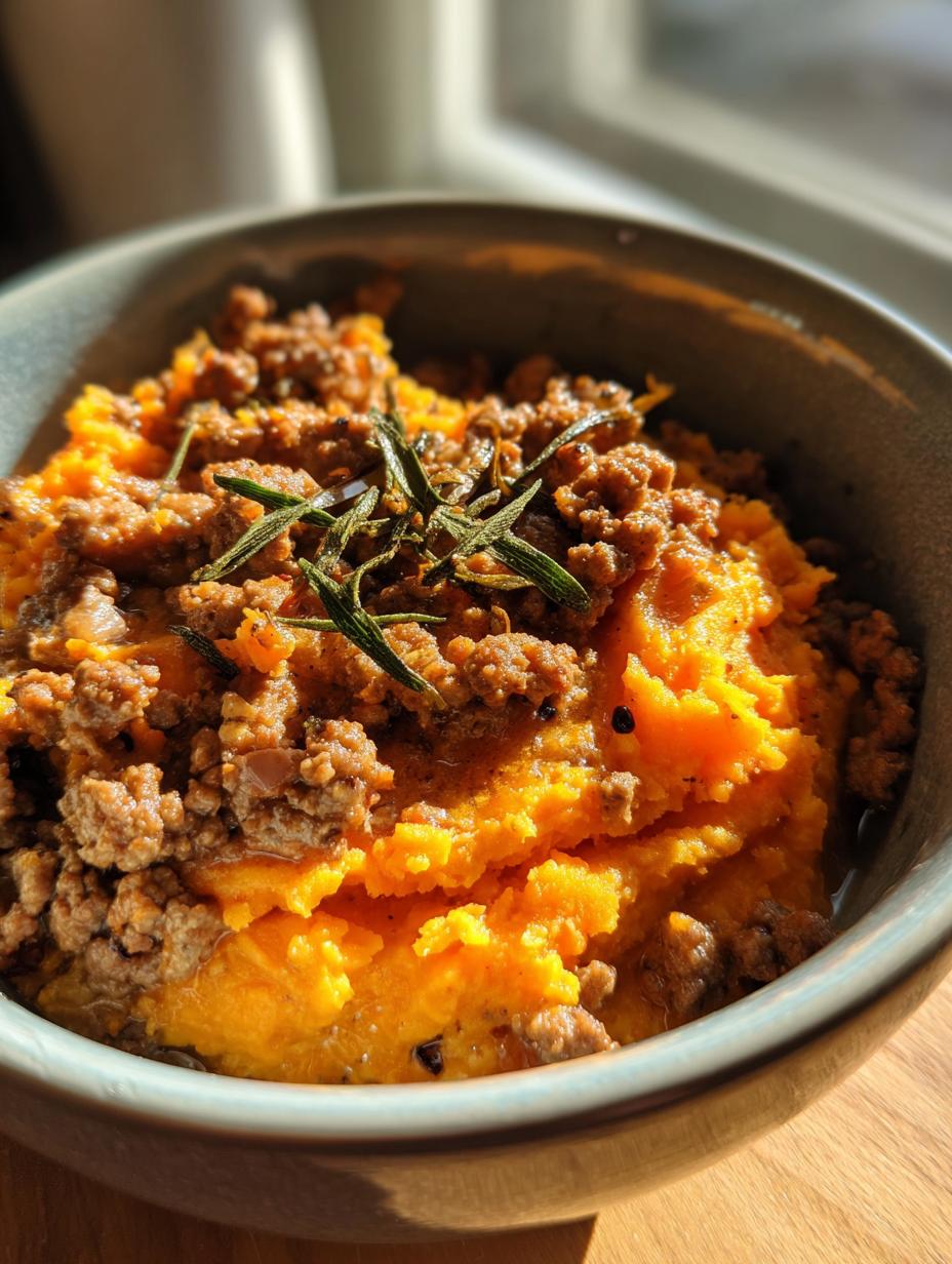 Beef and Sweet Potato Bowl Recipe - detail 1