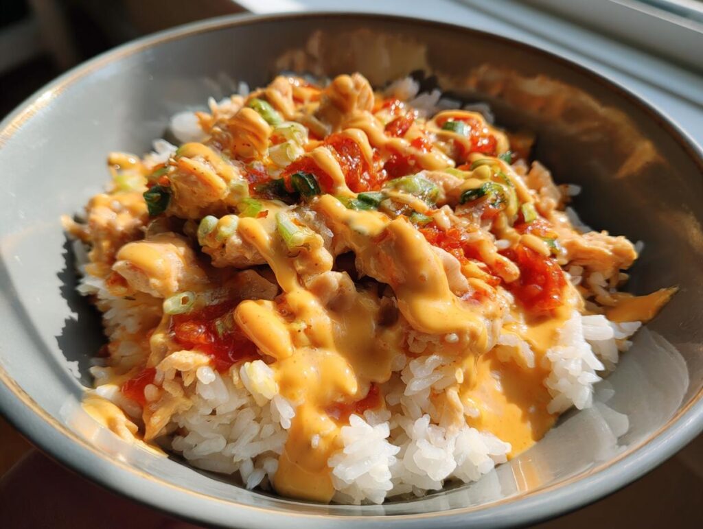 Chicken Bowl with Bang Bang Sauce