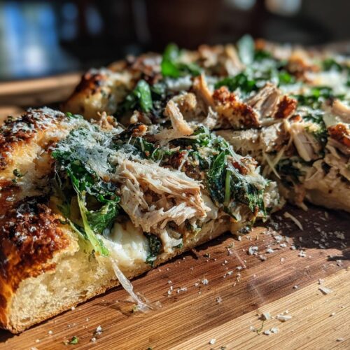Chicken Caesar Salad Pizza Recipe