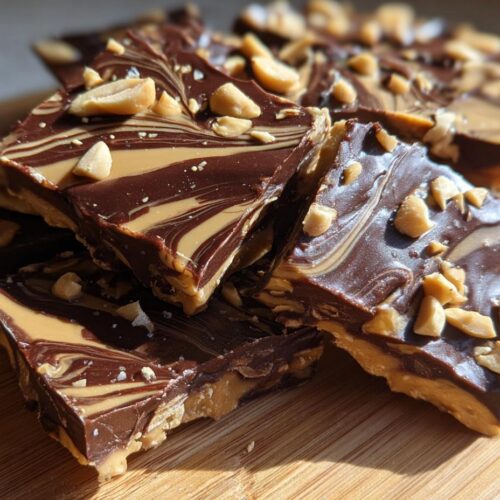Chocolate Peanut Butter Bark