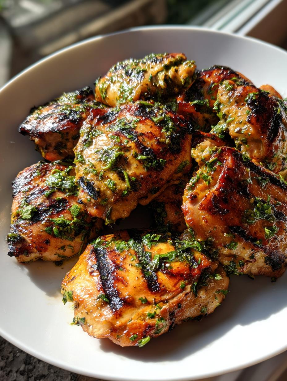 Cilantro Lime Chicken Thighs - detail 2
