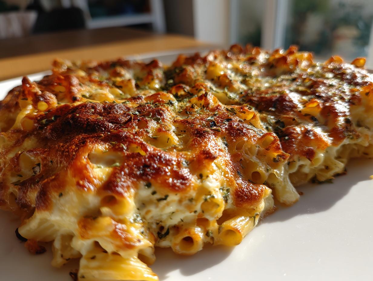 Cottage Cheese Pasta Bake