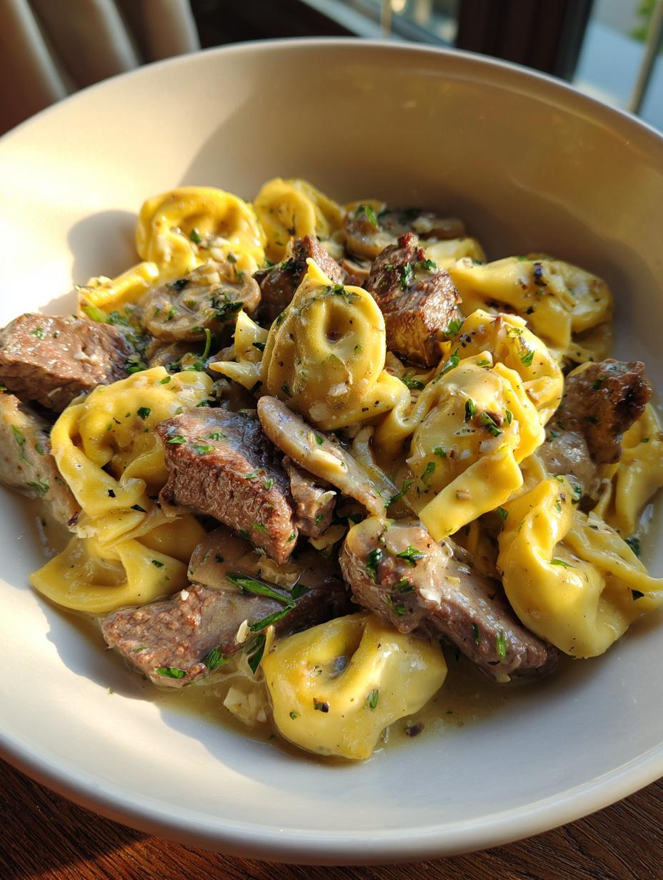 Cracked Garlic Steak Tortellini - detail 2