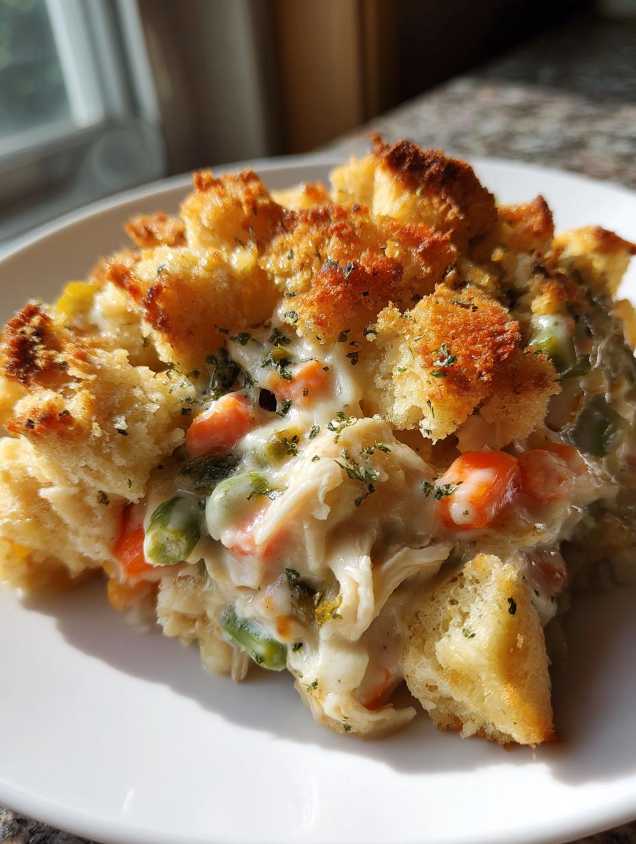 Creamy Chicken Casserole Recipe - detail 1