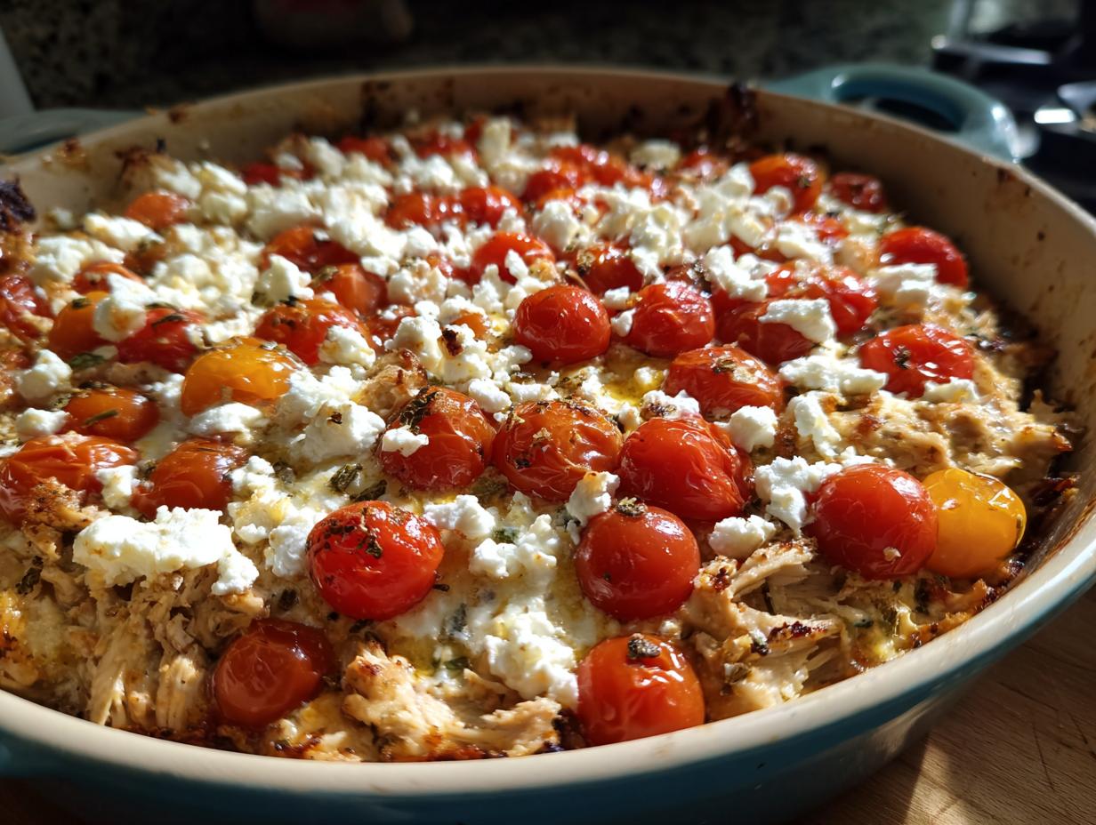 Creamy Chicken Tzatziki Casserole