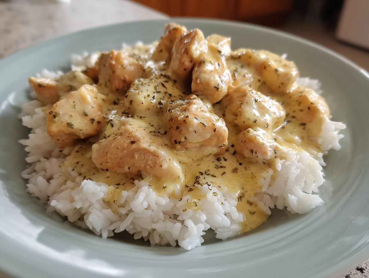 Creamy Chicken with Rice